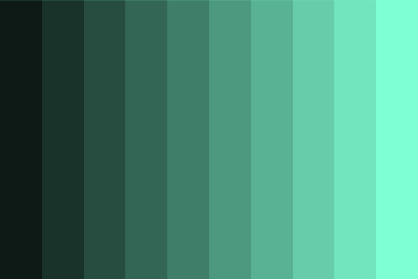 aquamarine-color-shades-palette
