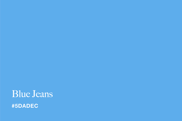 blue-jeans-color-with-hex-code-#5DADEC