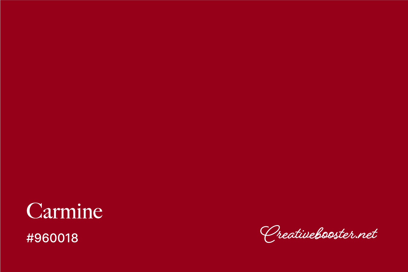 carmine-color-with-name-and-hex-code-#960018
