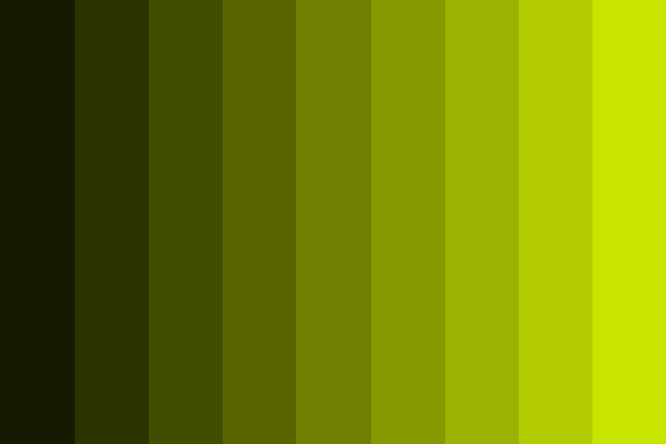chartreuse-color-shades