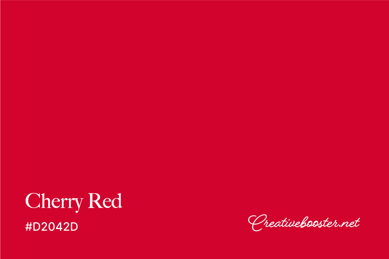 cherry-red-color-with-name-and-hex-code-#D2042D