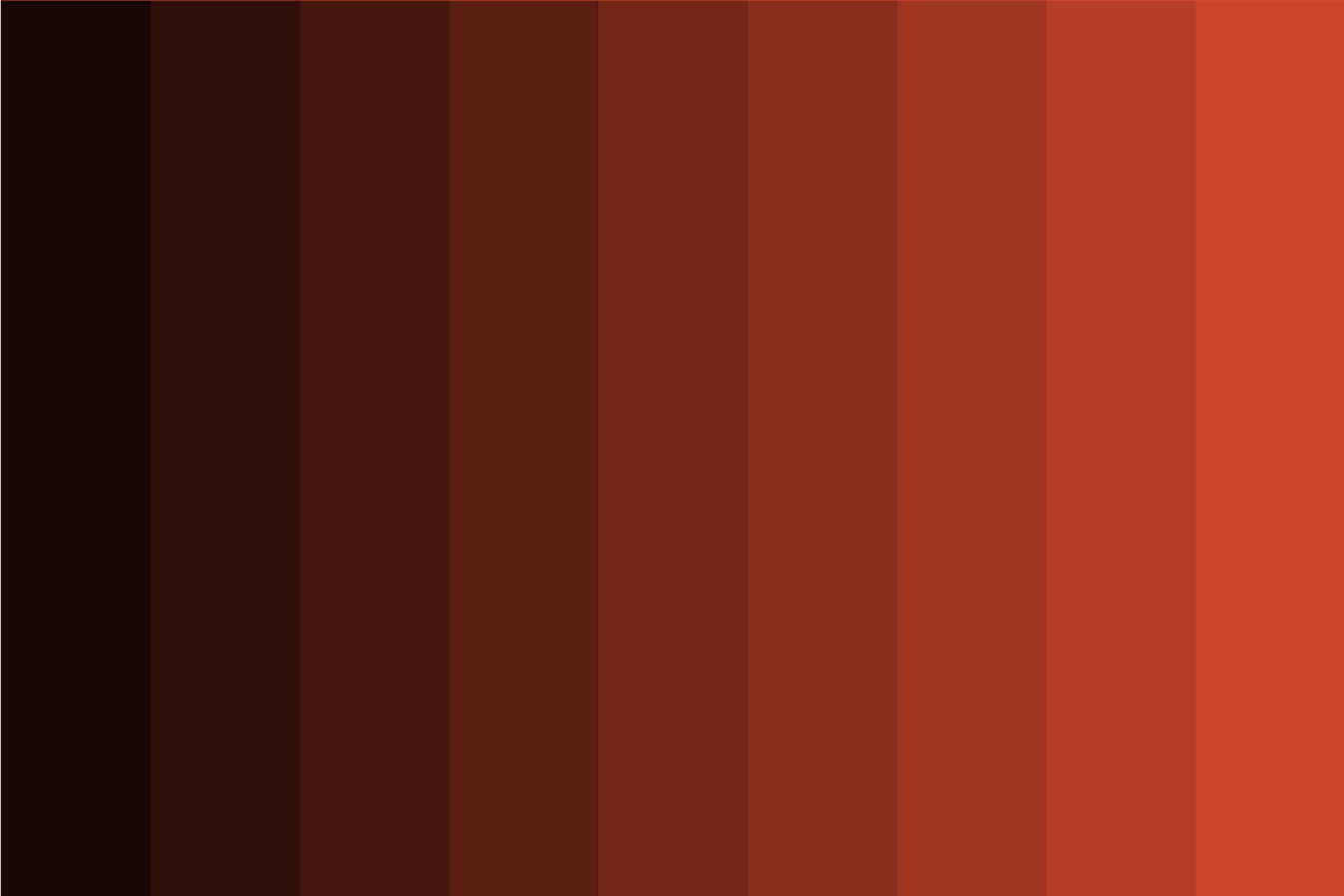 cinnabar-color-shades