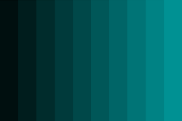 common-teal-color-shades-palette