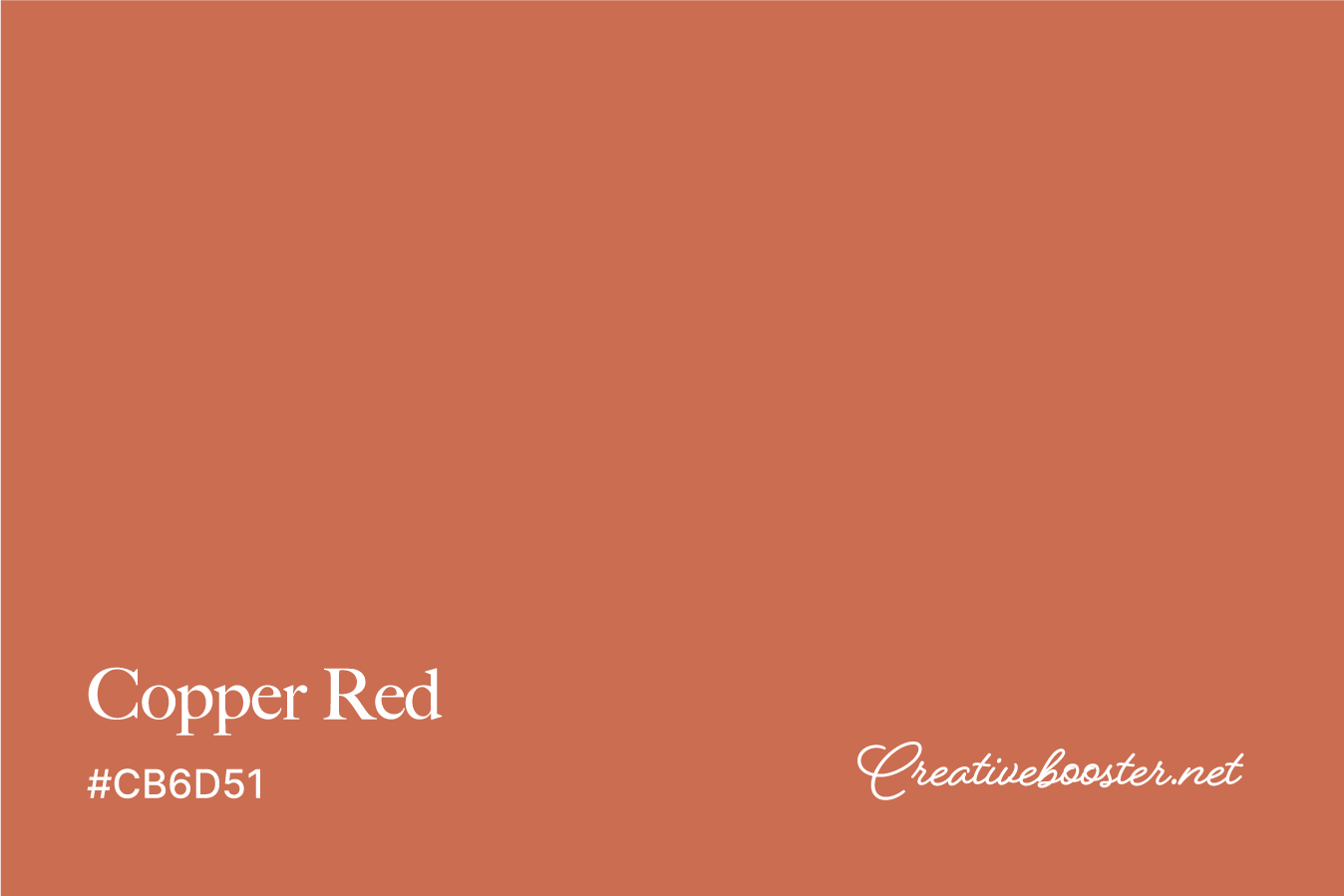 50+ Shades of Copper Color (Names, HEX, RGB, & CMYK Codes) – CreativeBooster