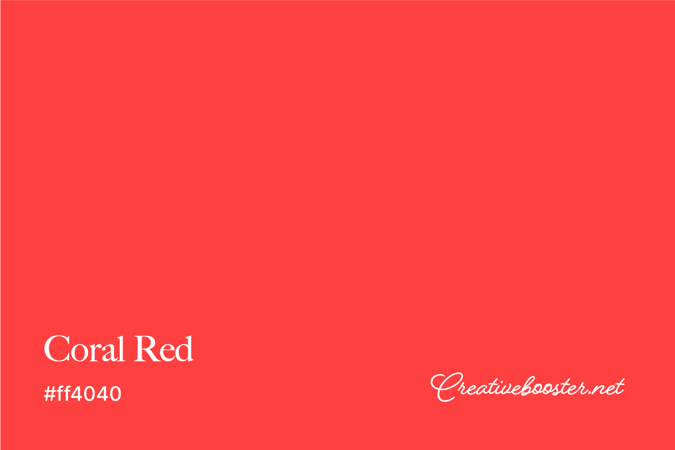 coral-red-color-with-name-and-hex-code-#ff4040