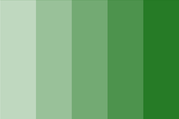 dark-green-color-light-shades-(tints)