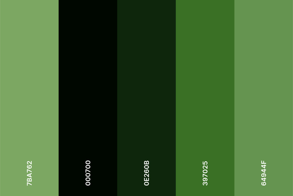 dark-green-color-palette