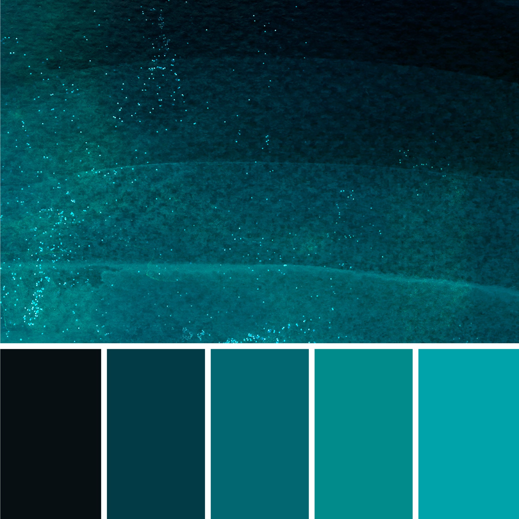 teal blue color swatch