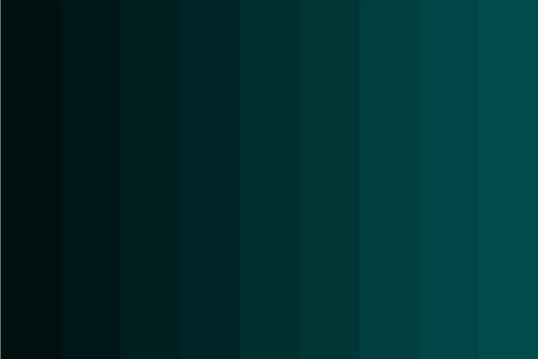 dark-teal-shades color palette