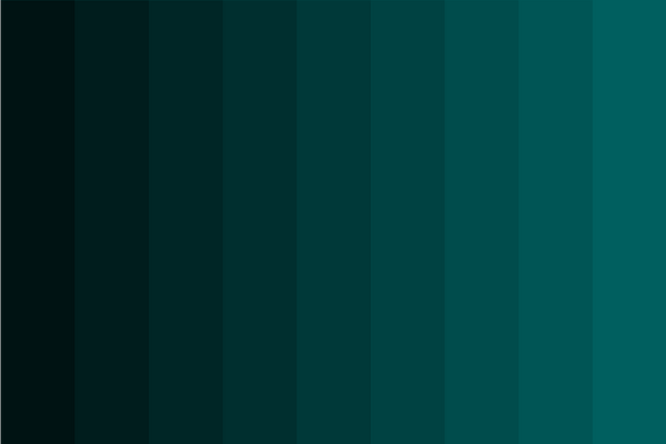 deep-teal-shades color palette