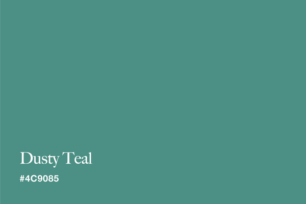 dusty-teal-color-with-hex-code-#4C9085