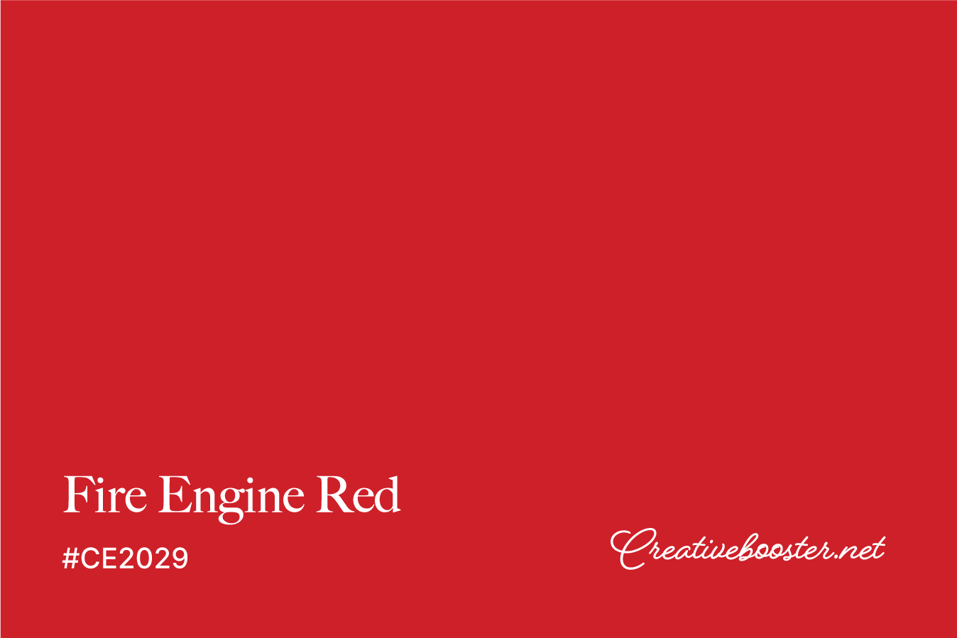 fire-engine-red-color-with-name-and-hex-code-#CE2029