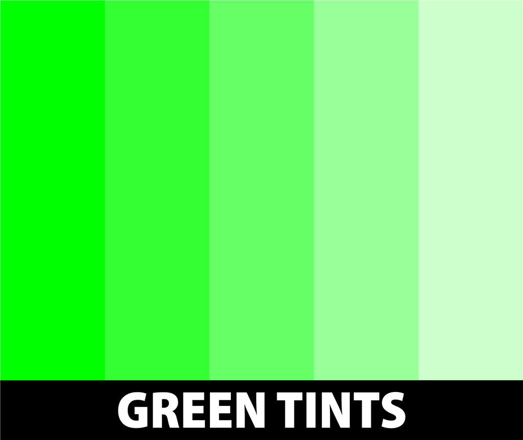 green-shades-(tints)-from-green-to-light-green