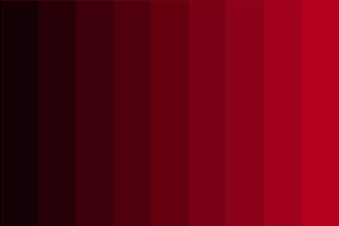 lava-red-color-shades