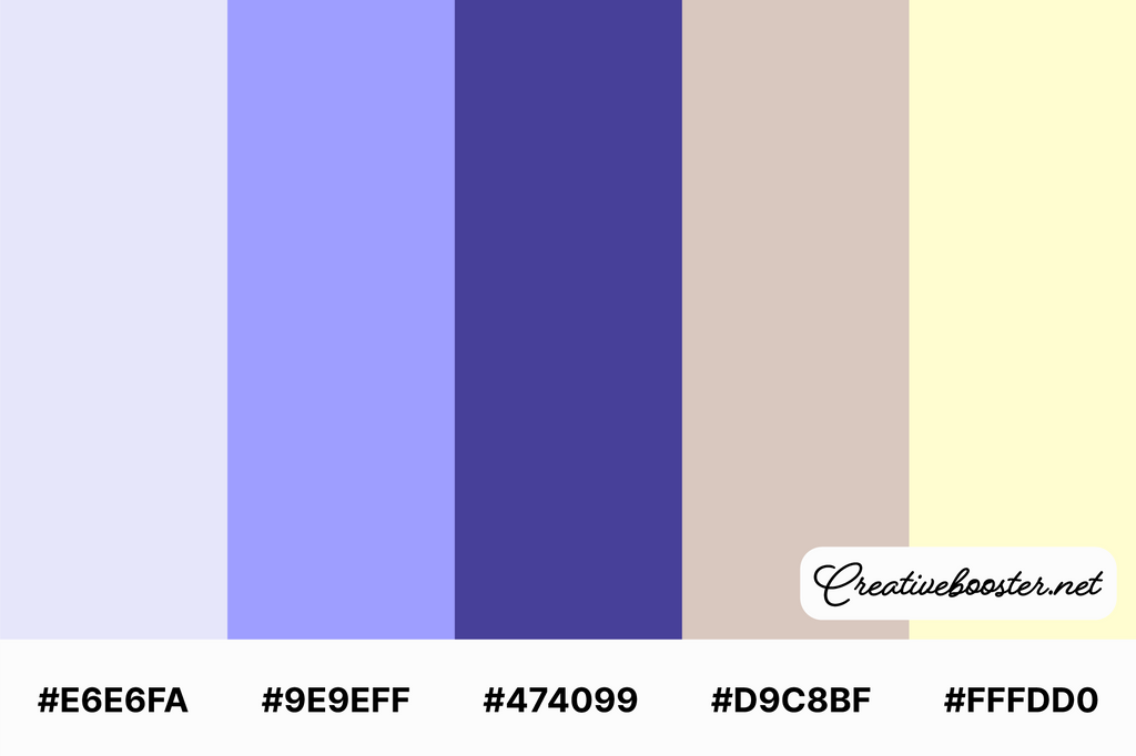 lavender-and-cream-color-palette