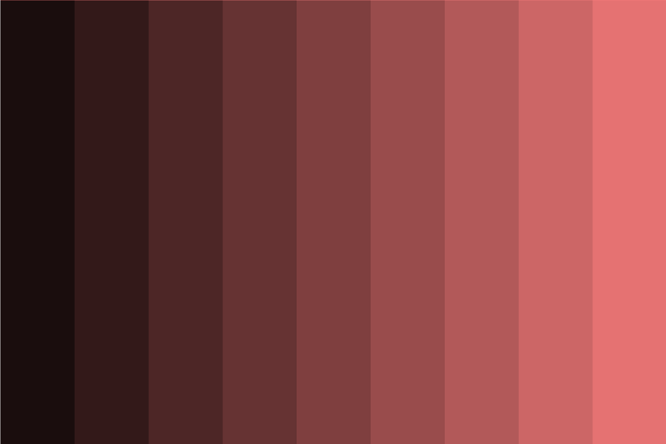 How Many Different Shades of Red Color are There?