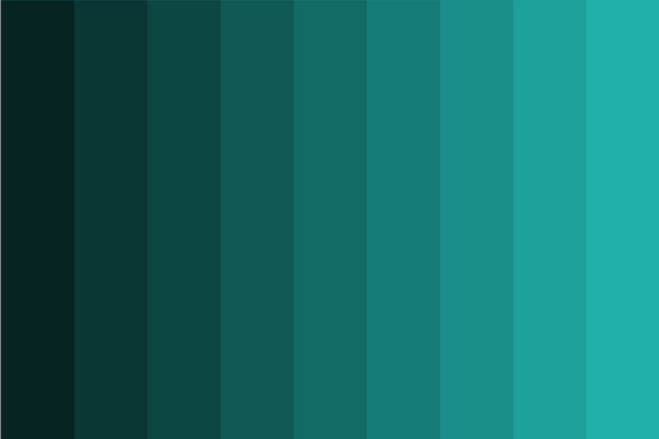 light-sea-green-shades color palette