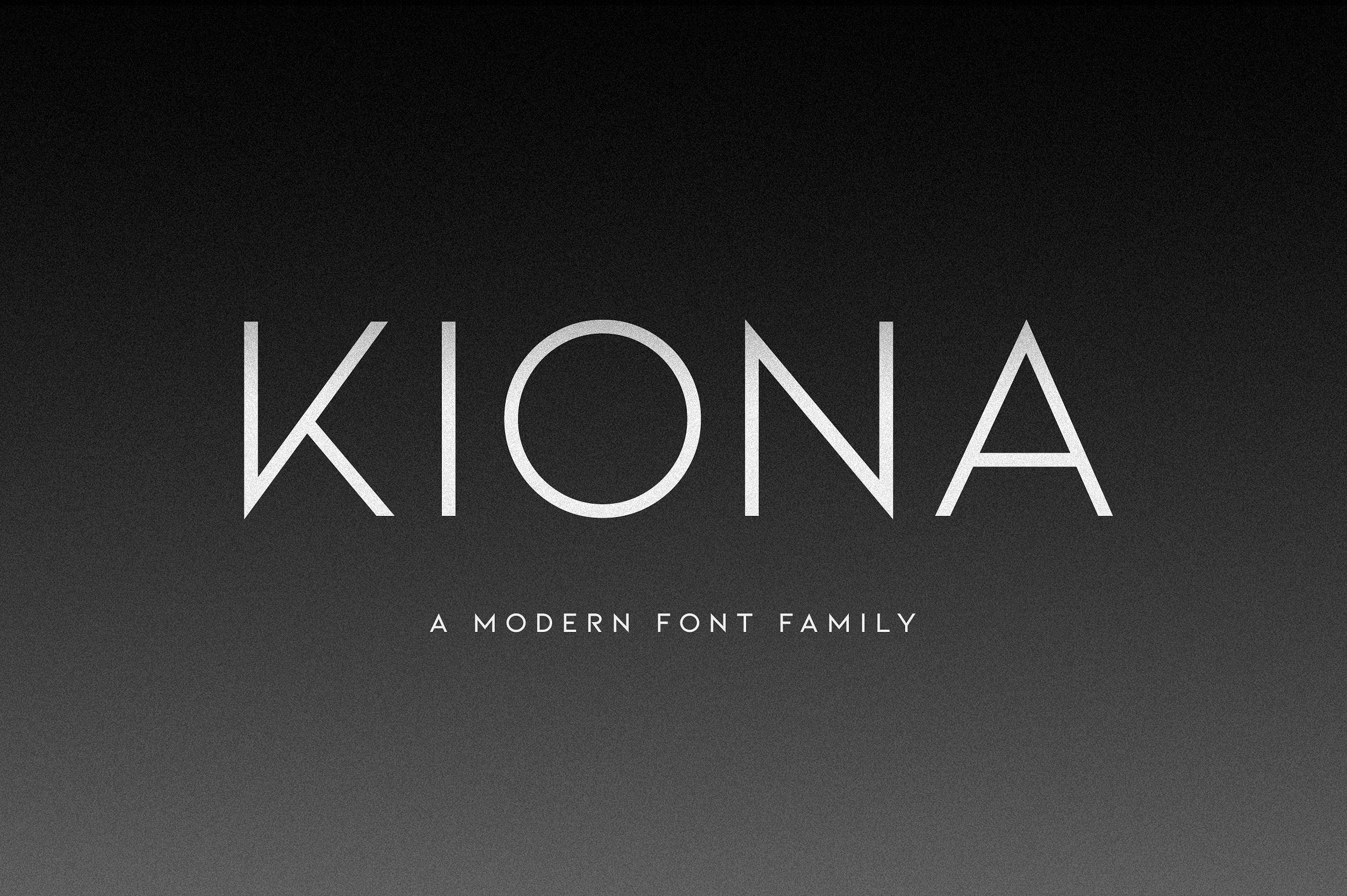 kiona font family free sans serif