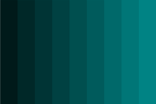 marine-teal-shades color palette