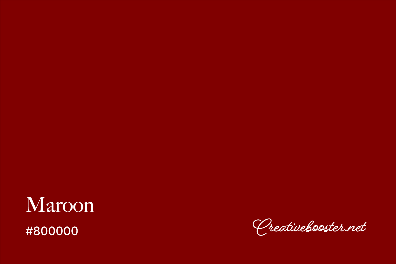 maroon-color-with-name-and-hex-code-#800000