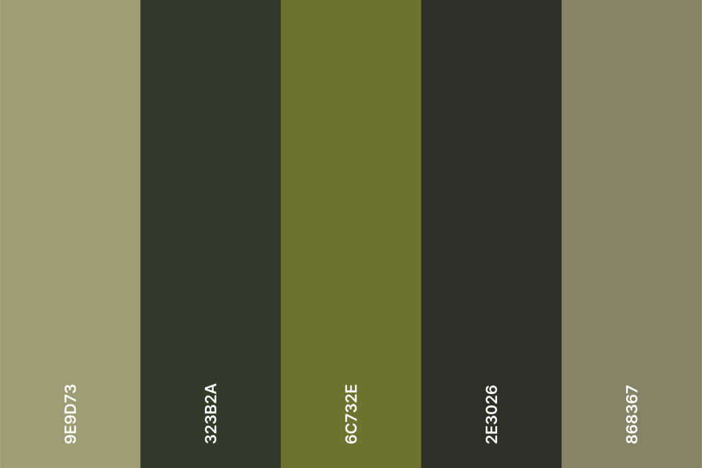 olive-green-color-palette