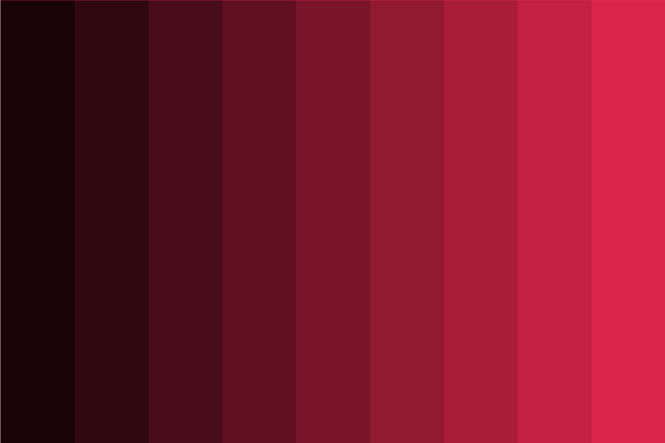 pinkish-red-color-shades