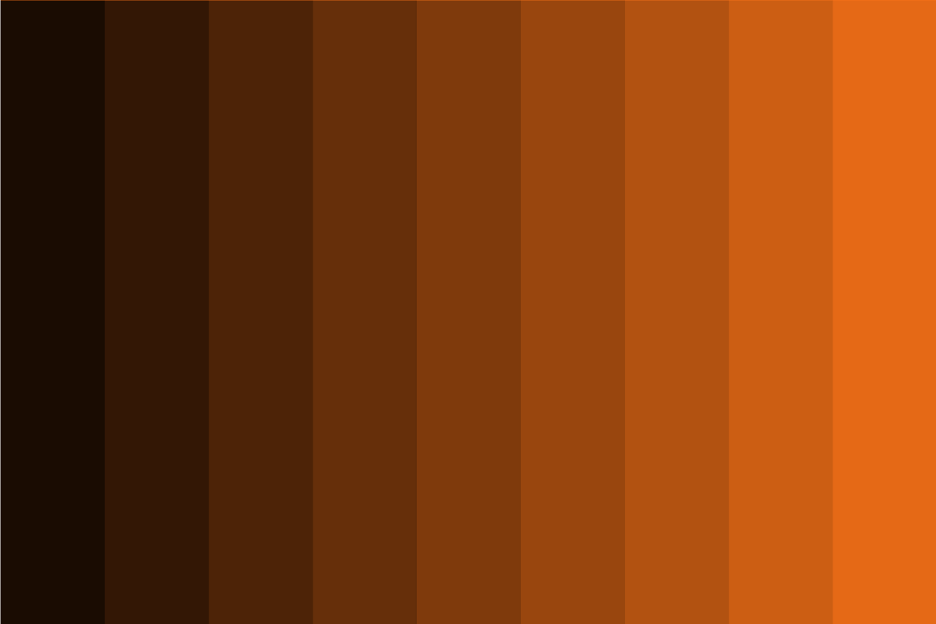 pumpkin-orange-color-shades