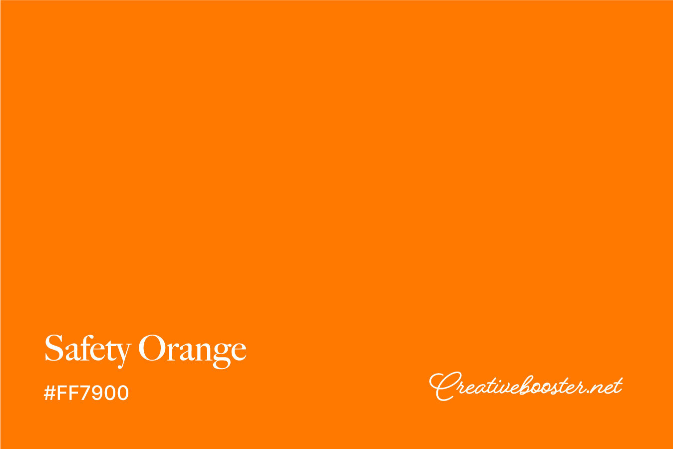 ORANGE - Orange color