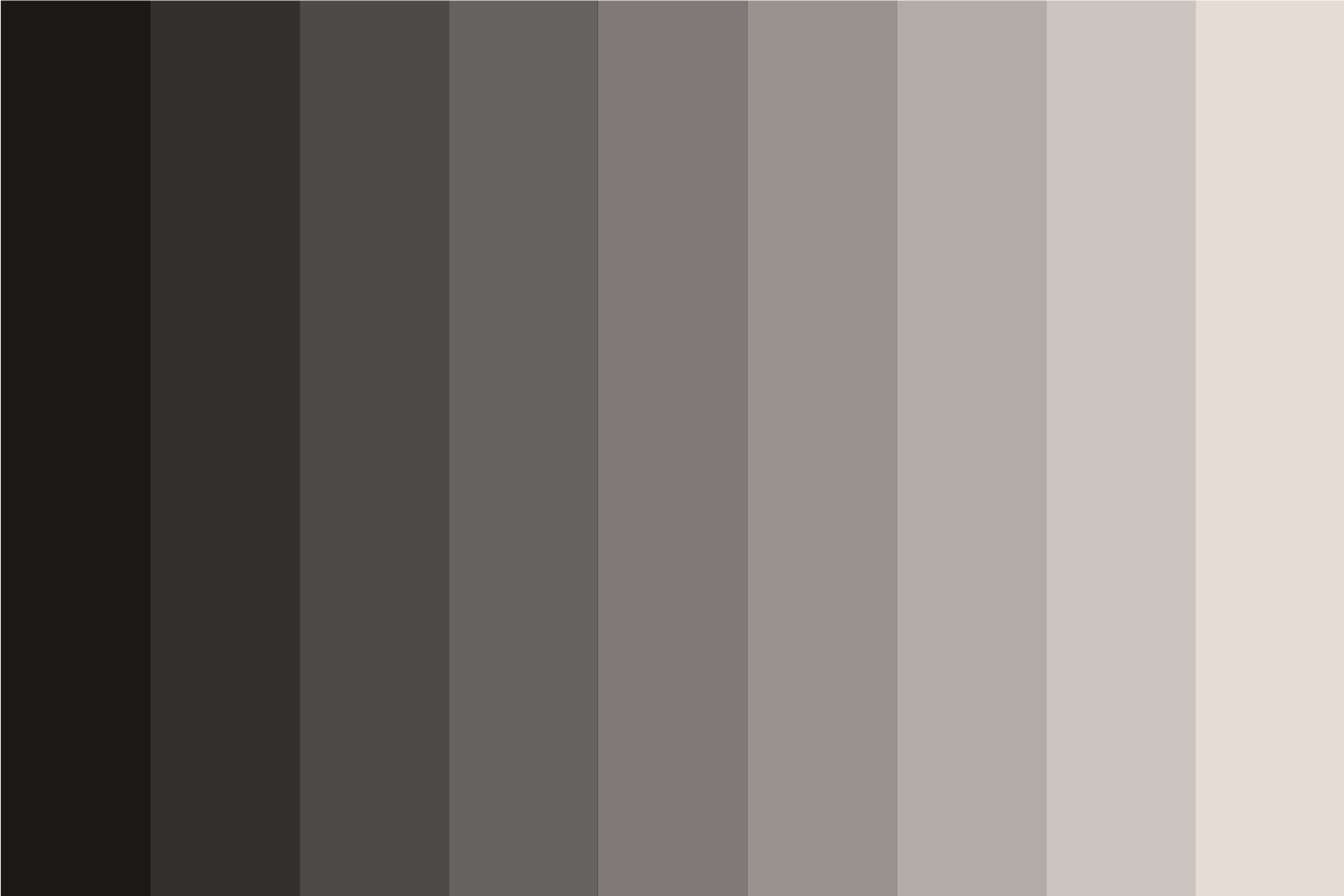 seashell-color-shades