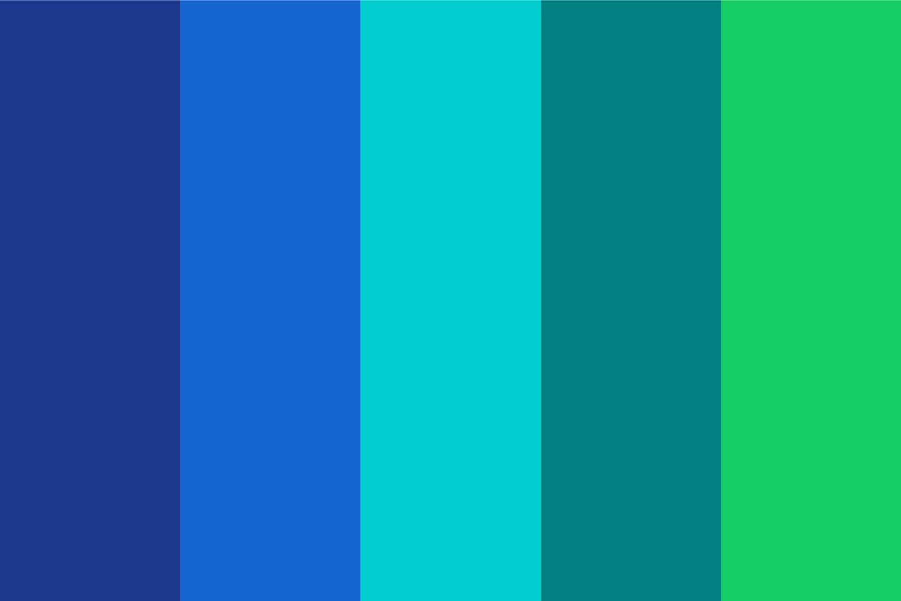 teal-analogous-color-palette