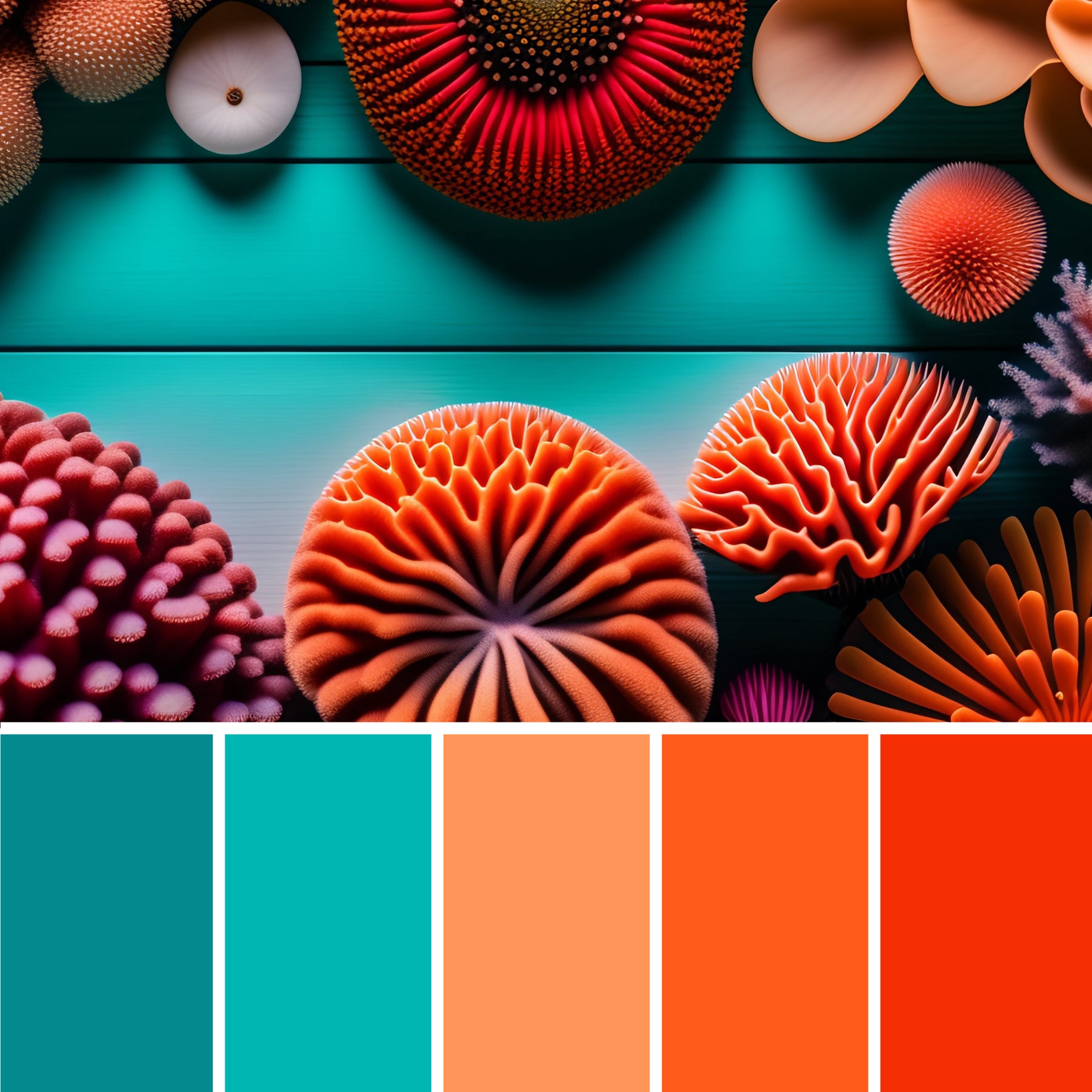 teal-and-coral-color-palette