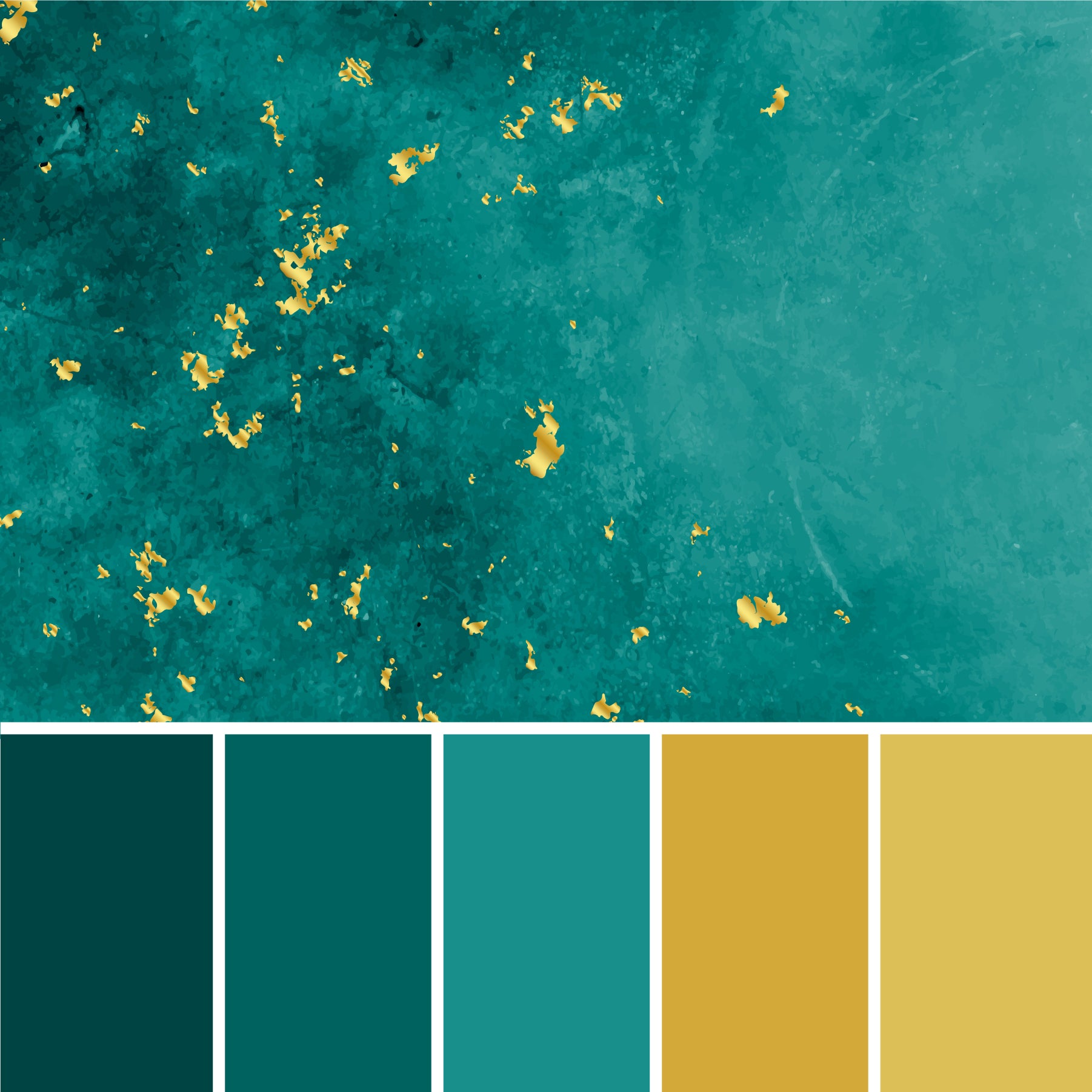 teal-and-gold-color-palette