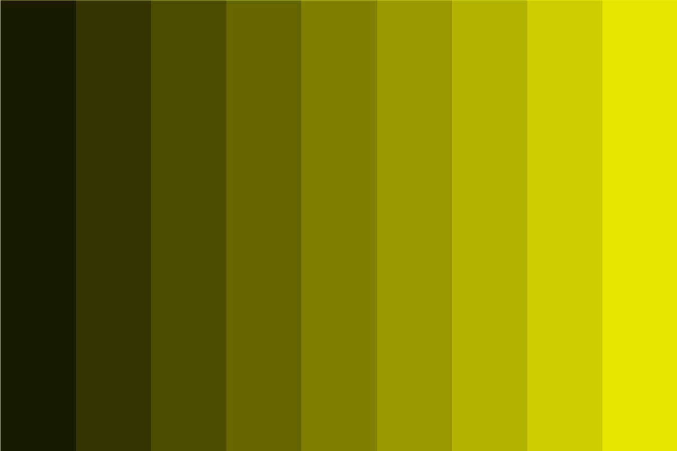 yellow-color-shades