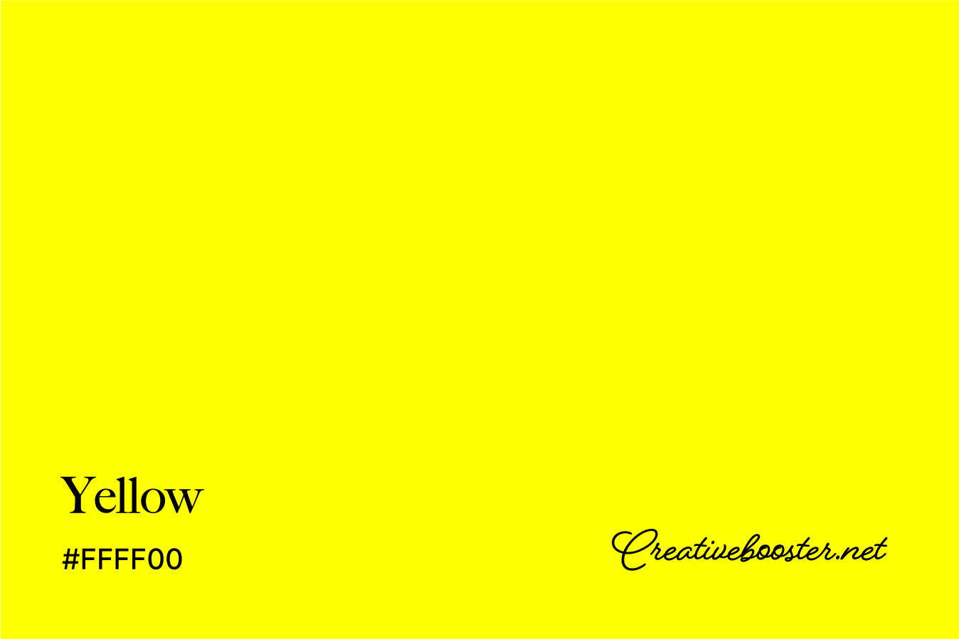 yellow-color-with-name-and-hex-code-#FFFF00