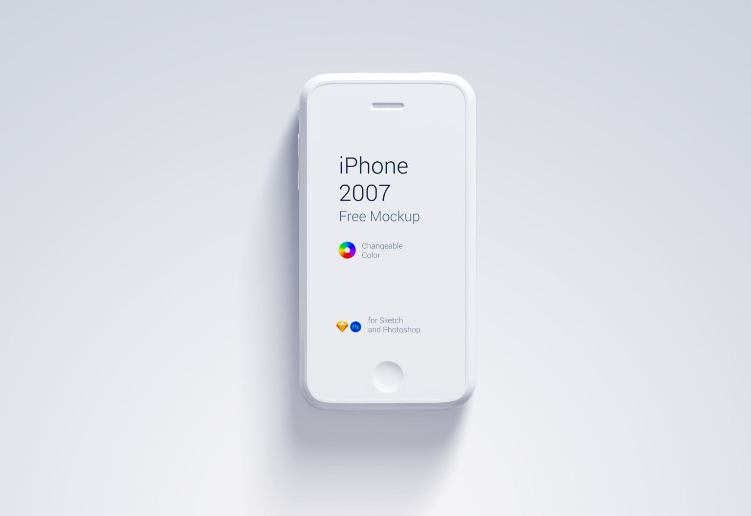 Download Free iPhone 1st Generation Mockup - CreativeBooster