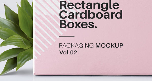 Download Free Rectangular Psd Packaging Box Mockup Front View ...