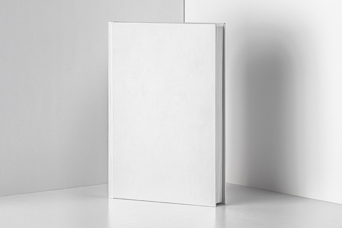 Download Free Realistic Hardcover PSD Mockup Front View - CreativeBooster