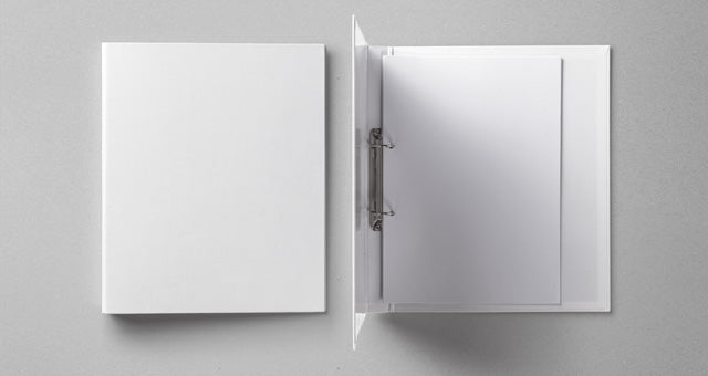 Download Free Ring Binder Folder Psd Mockup Top View - CreativeBooster