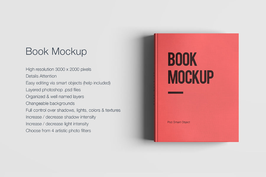 Download Free 4 X Psd Book Mockup Multiple Angles Creativebooster