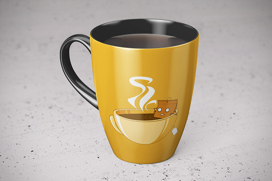 Download Free Ceramic Coffee Mug Mockup - CreativeBooster