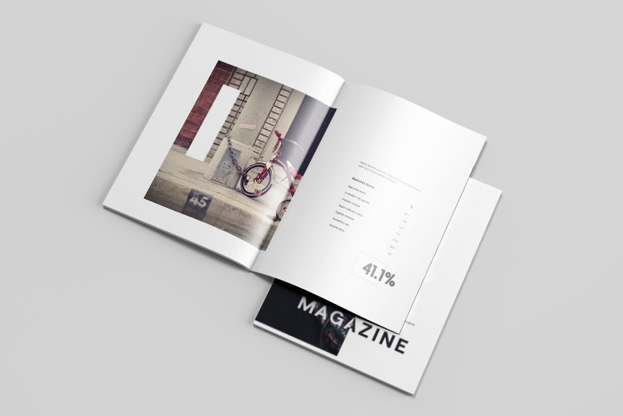 Download Free Clean Letter Size Magazine Mockup Creativebooster PSD Mockup Templates
