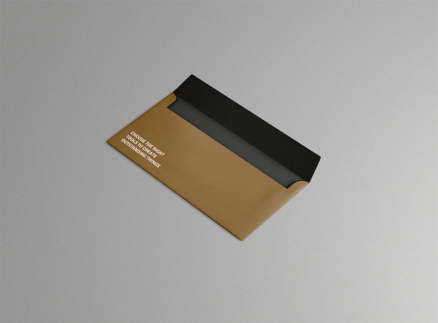 Download Free Business Envelope Mockup - CreativeBooster PSD Mockup Templates