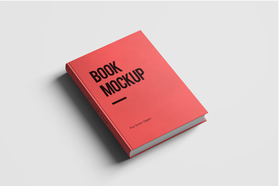 Download Free 4 x PSD Book Mockup Multiple Angles - CreativeBooster