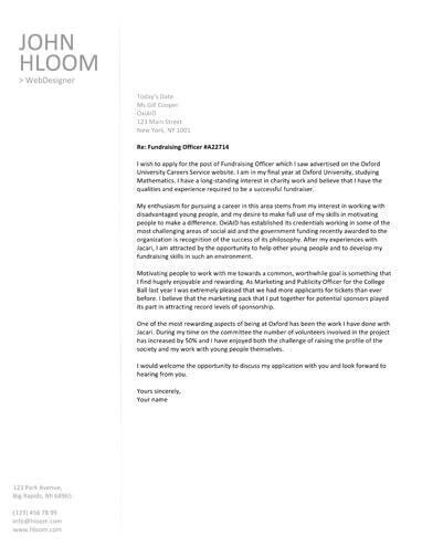 microsoft office word cover letter template