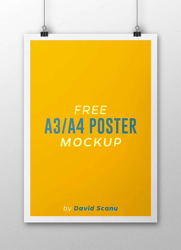 Download Free Flyer Mockups - CreativeBooster