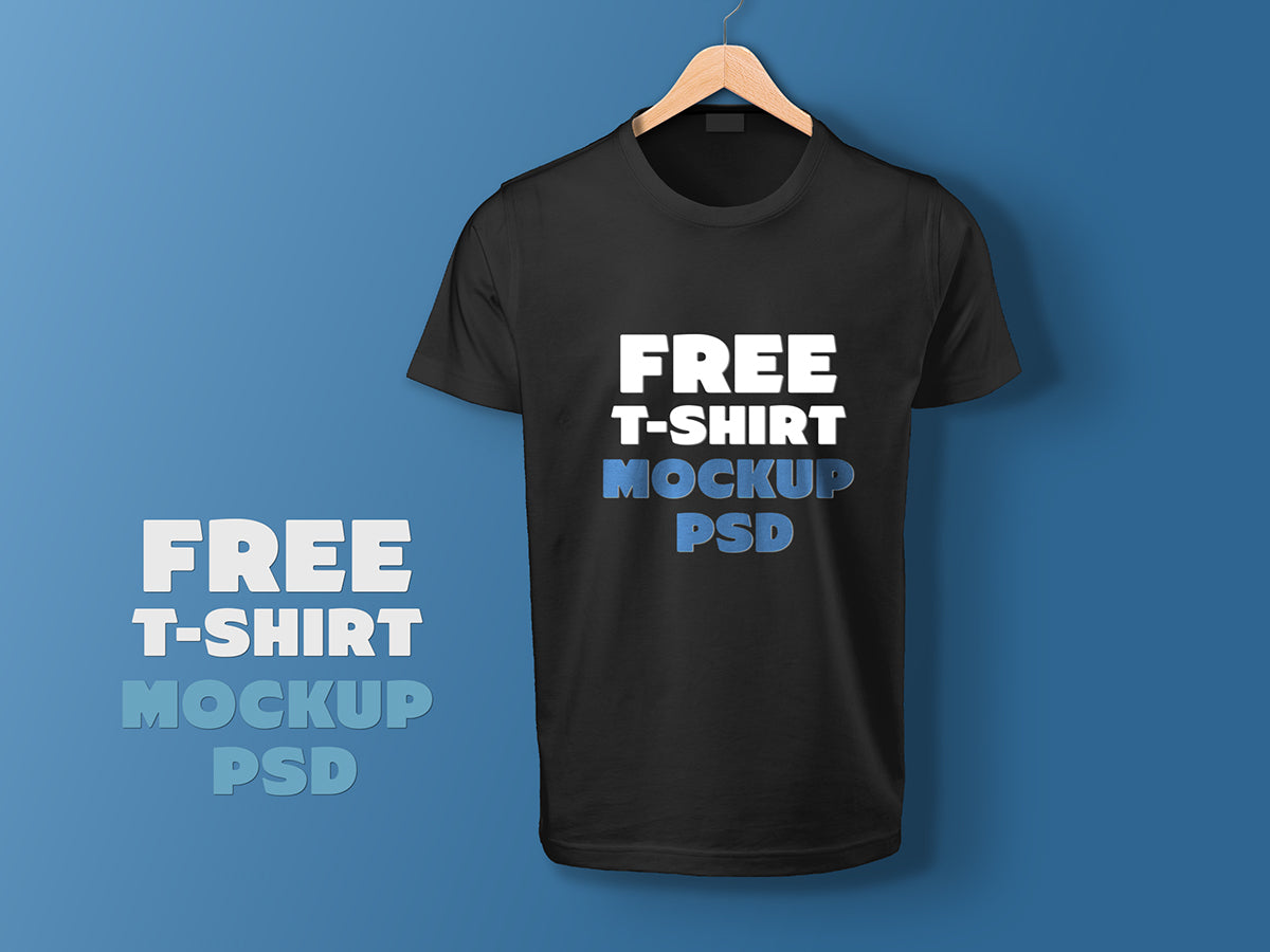 Download Free Realistic Fully Customizable T Shirt Mockup Creativebooster PSD Mockup Templates