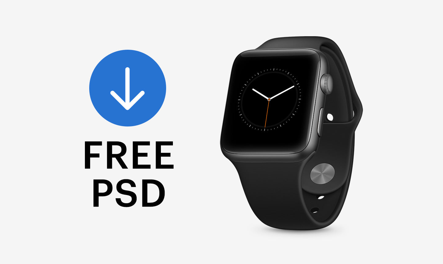 Download Free Apple Watch Mockups PSD - CreativeBooster