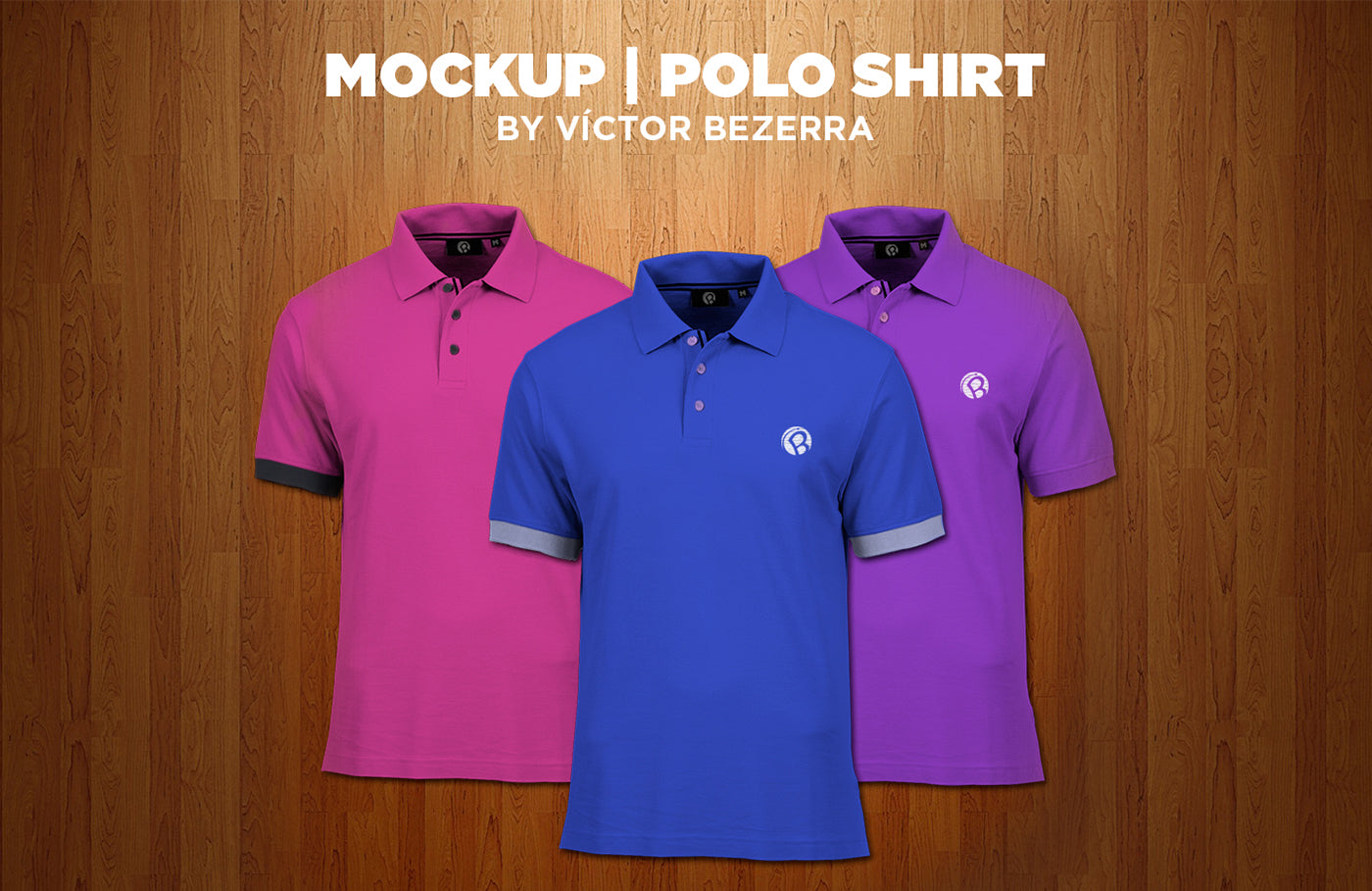 Download Free PSD Mockup Polo Shirt - CreativeBooster