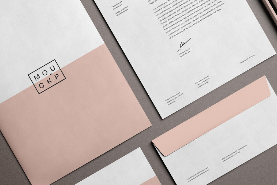 Download Free Advanced Clean Branding Stationery Mockup Business ...