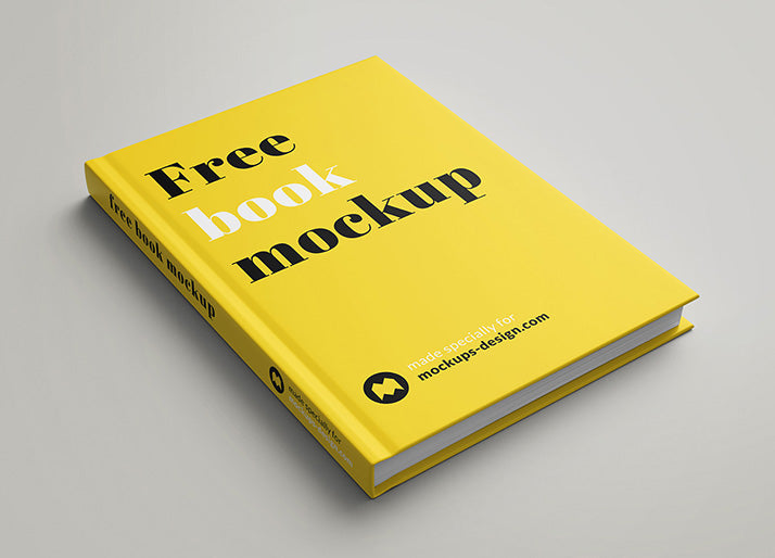 Download Free 7 Views Of Realistic Modern Book Mockup Creativebooster